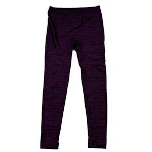 Time & Tru Burgundy Leggings Size Large (12-14)
